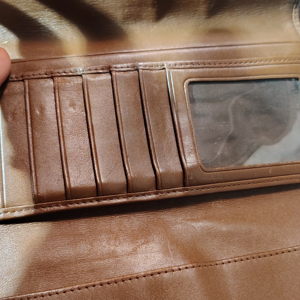 Coach Brown Signature Clutch, Rehab Project!!! - Picture 5 of 6